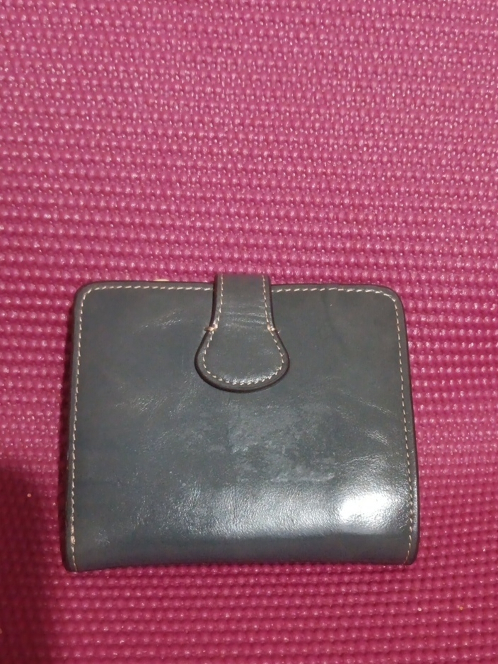 Classic Black Leather Men's Wallet - Unbranded - Picture 2 of 3